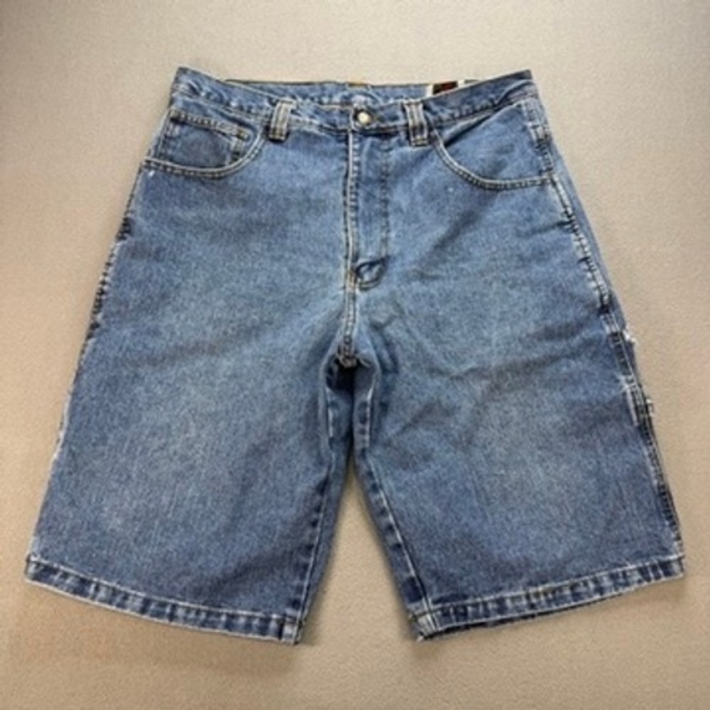 VTG FUBU Jean Shorts Carpenter Relaxed Baggy 36 (FIT 35) USA‎ Streetwear Hip Hop